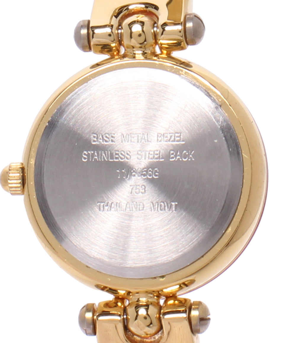 ANNE KLEIN 腕時計 チェンジベゼルウォッチ クオーツ ホワイト レディース アンクライン