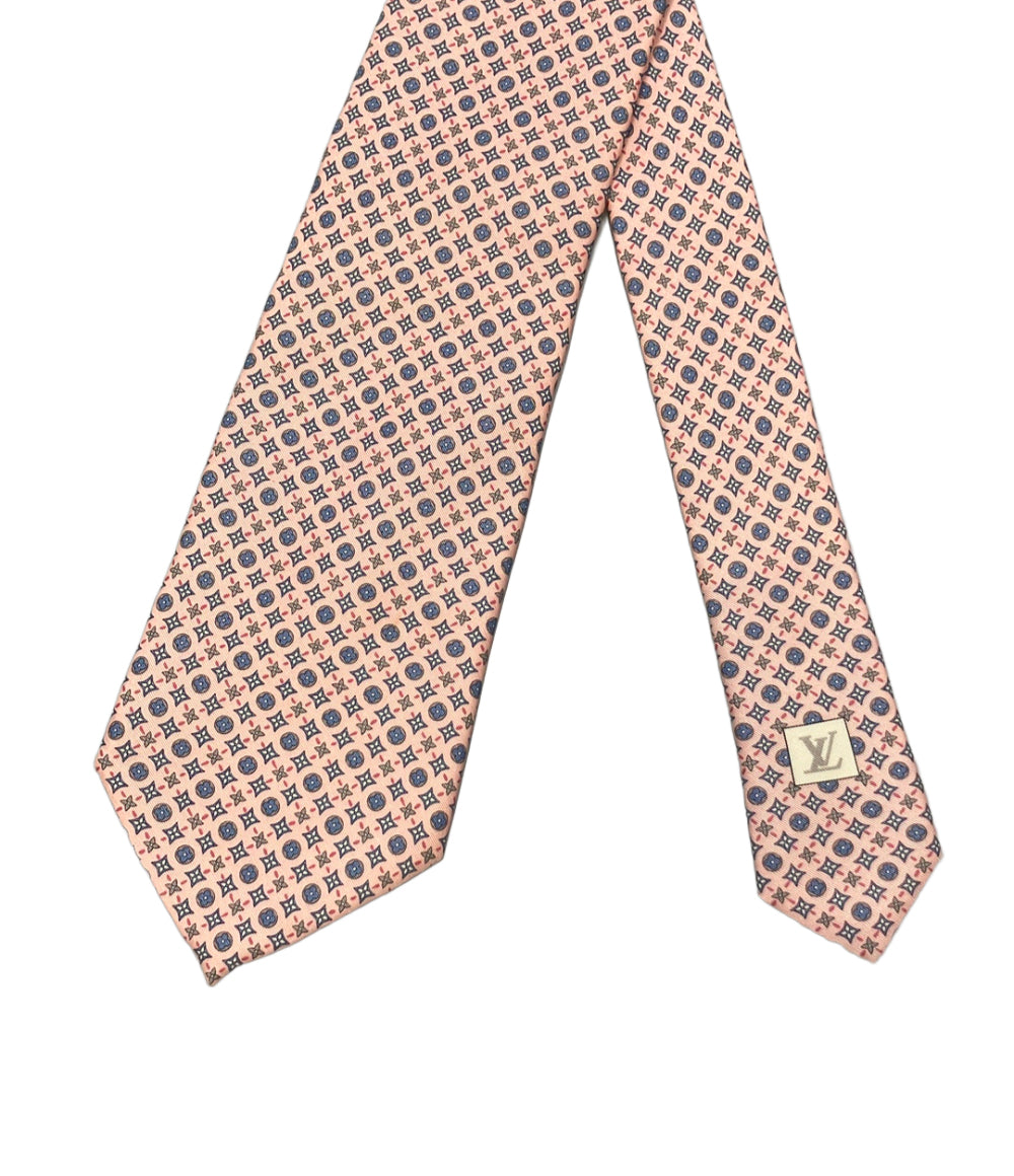 LOUIS VUITTON ネクタイ シルク100% モノグラム メンズ ルイ・ヴィトン