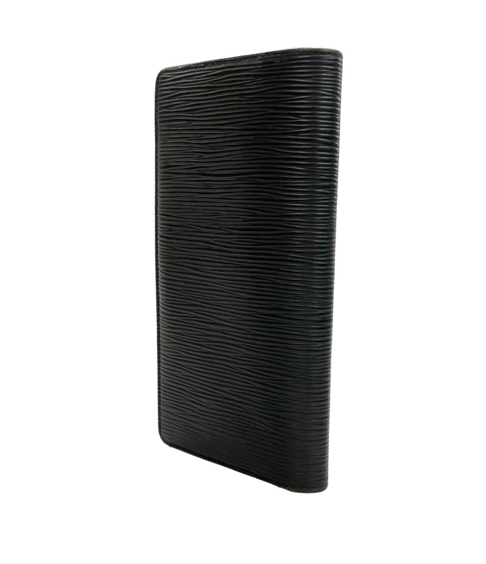 ルイ・ヴィトン 二つ折り長財布 ポルトフォイユブラザ エピ M66542 メンズ LOUIS VUITTON