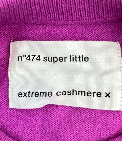 美品 extreme cashmere 長袖カーディガン N°474 Super Little レディース SIZE F (M) エクストリームカシミア