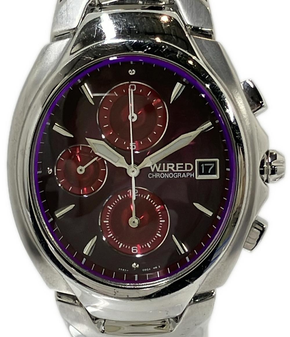 WIRED 腕時計 クオーツ 7T92-0DH0 メンズ ワイアード