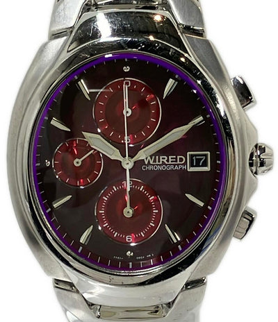 WIRED 腕時計 クオーツ 7T92-0DH0 メンズ ワイアード