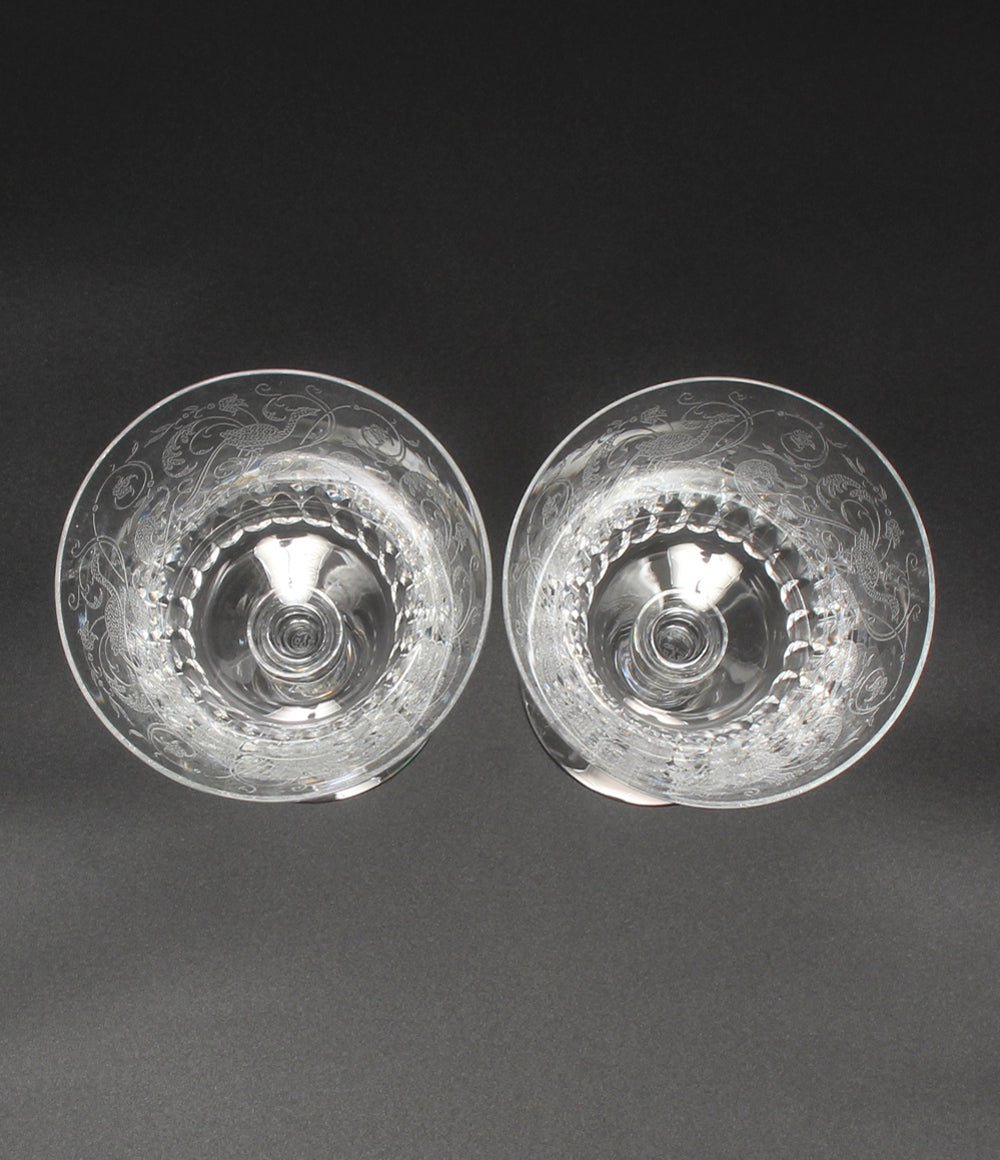 美品 Baccarat ワイングラス 2点セット ペア パルメ バカラ