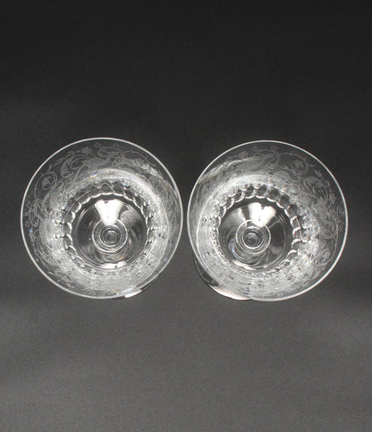 美品 Baccarat ワイングラス 2点セット ペア パルメ バカラ