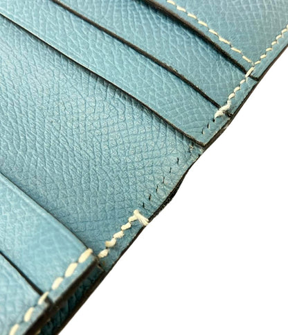 エルメス 二つ折り長財布 □L刻印 MC2フレミング レディース HERMES