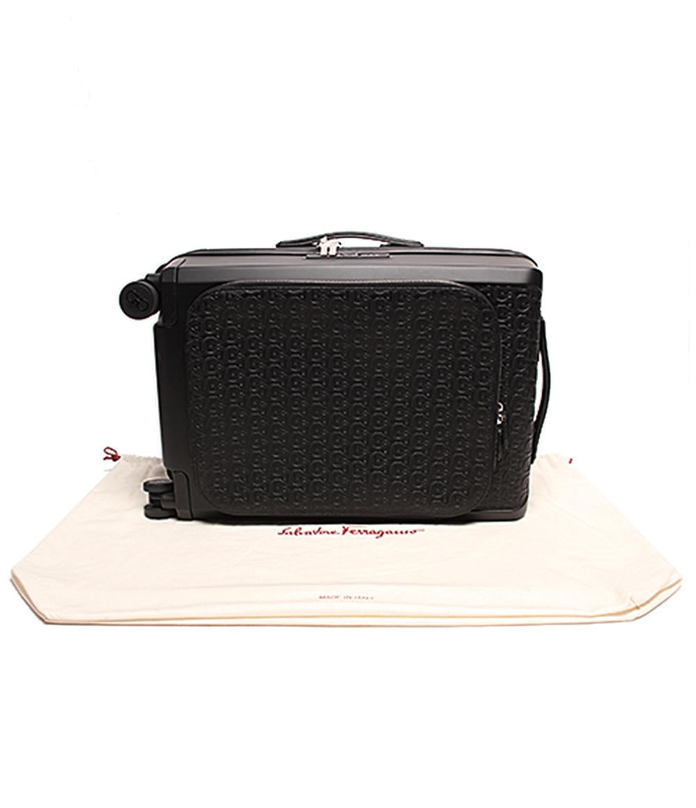 サルヴァトーレフェラガモ キャリーケース トラベルケース トロリー ガンチーニ カーフレザー メンズ Salvatore Ferragamo