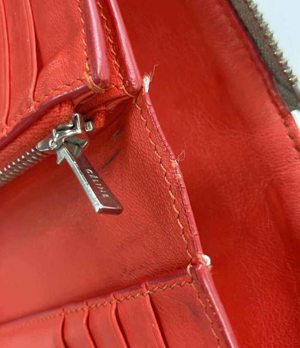 CELINE ラウンドファスナー二つ折り財布 レディース セリーヌ