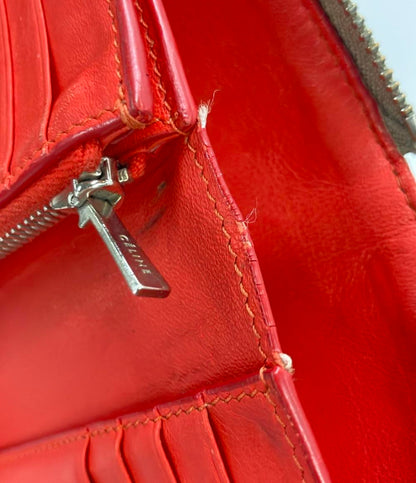 CELINE ラウンドファスナー二つ折り財布 レディース セリーヌ