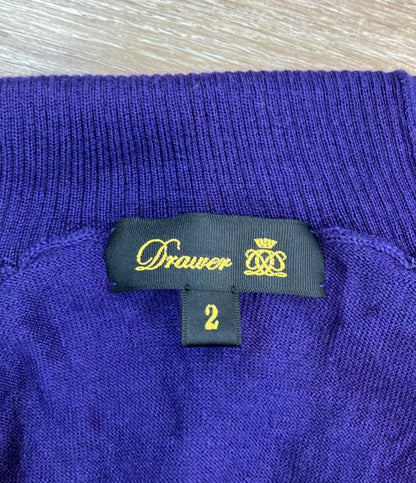 Drawer 長袖ニット 18G カシミヤシルクリブタートルニット 6513-106-0864 レディース SIZE 2 (M) ドゥロワー