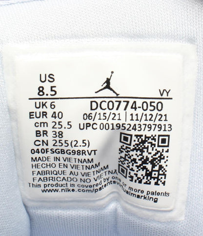 ナイキ ローカットスニーカー FootballGrey Aluminum White WMNS AIR JORDAN 1 LOW DC0774‐050 レディース SIZE 25.5 (XL) NIKE