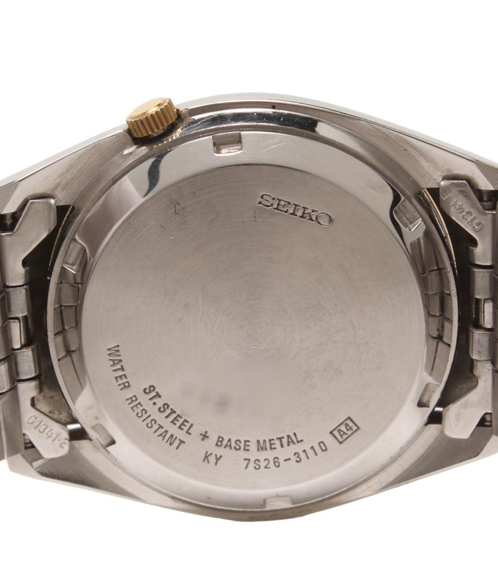 SEIKO 腕時計 デイデイト 自動巻き ゴールド 7S26-3110 メンズ セイコー