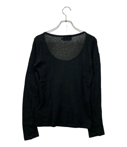 Emporio Armani 長袖ニット スパンコールロゴ UEPC 2072 295 GDM441N-12 レディース レディース SIZE 38 (S) エンポリオ・アルマーニ