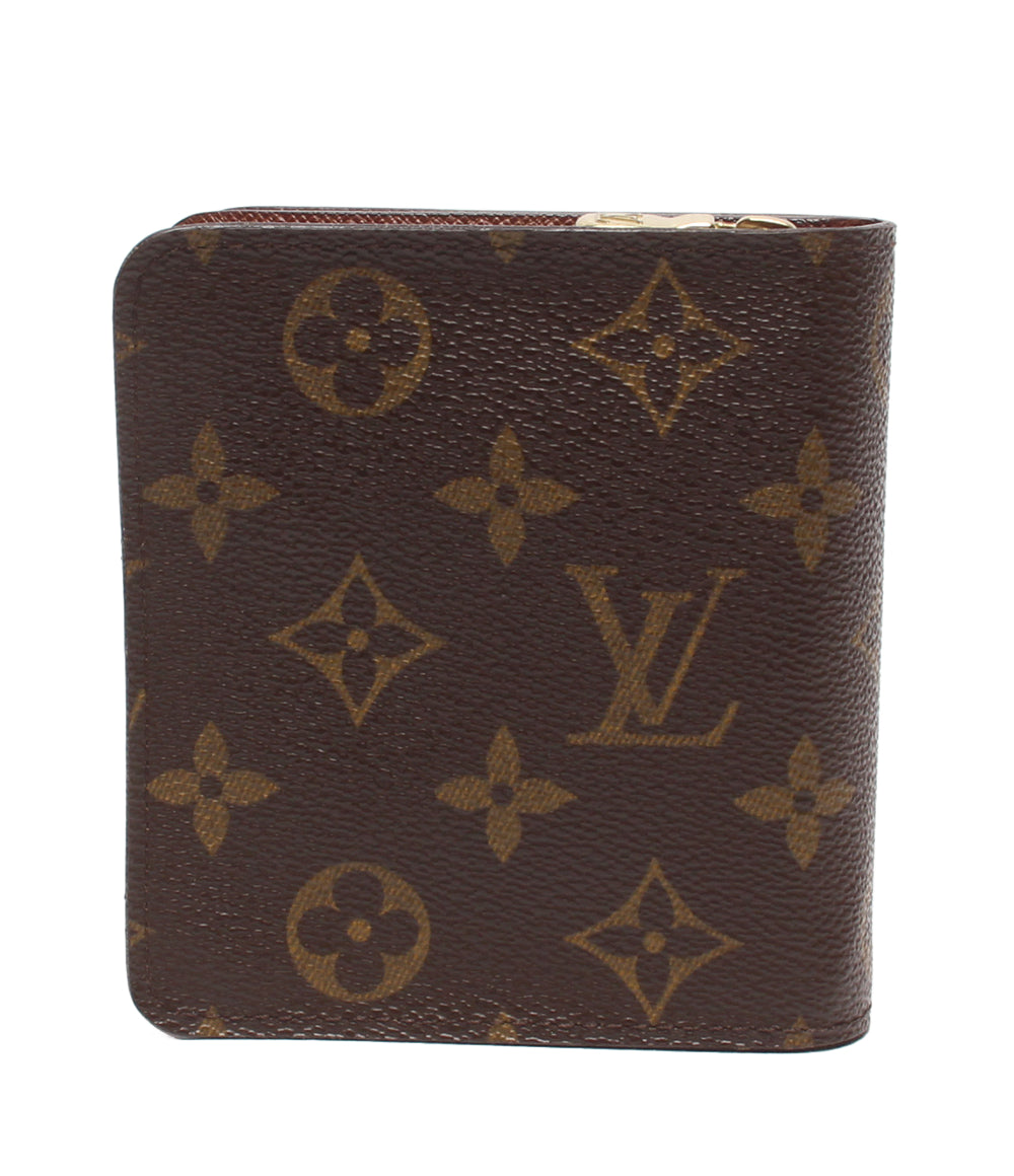 LOUIS VUITTON 二つ折り財布 コンパクトジップ モノグラム M61667 レディース メンズ ルイ・ヴィトン