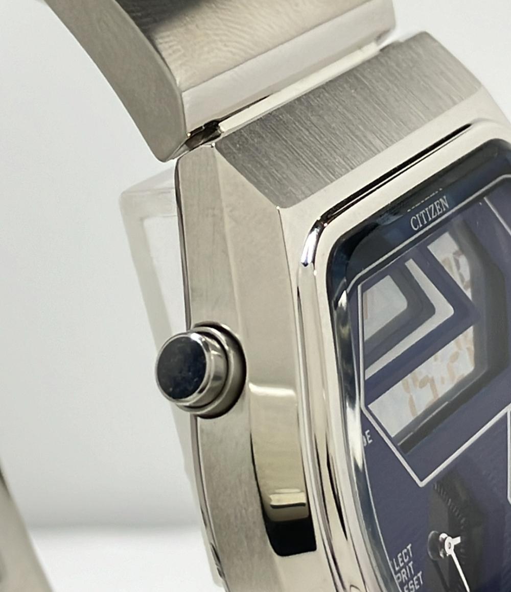 CITIZEN 腕時計 インディペンデント クオーツ ブルー C352-L19311