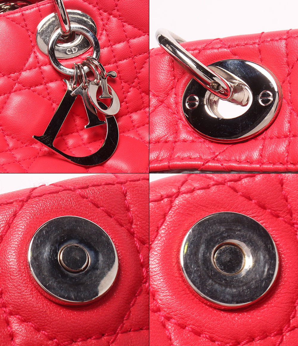 Christian Dior トートバッグ ショルダーバッグ 肩掛け カナージュ 04-RU-1101 レディース クリスチャンディオール