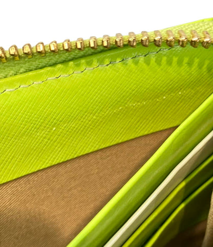 美品 キタムラ ラウンドファスナー長財布 レディース Kitamura