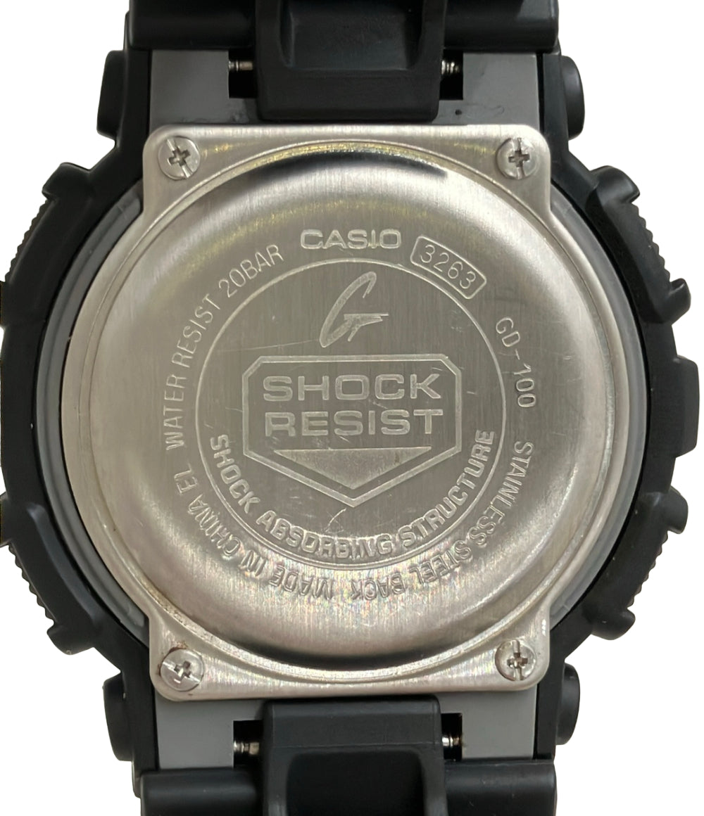 CASIO 腕時計 G-SHOCK クオーツ GD-100 メンズ カシオ
