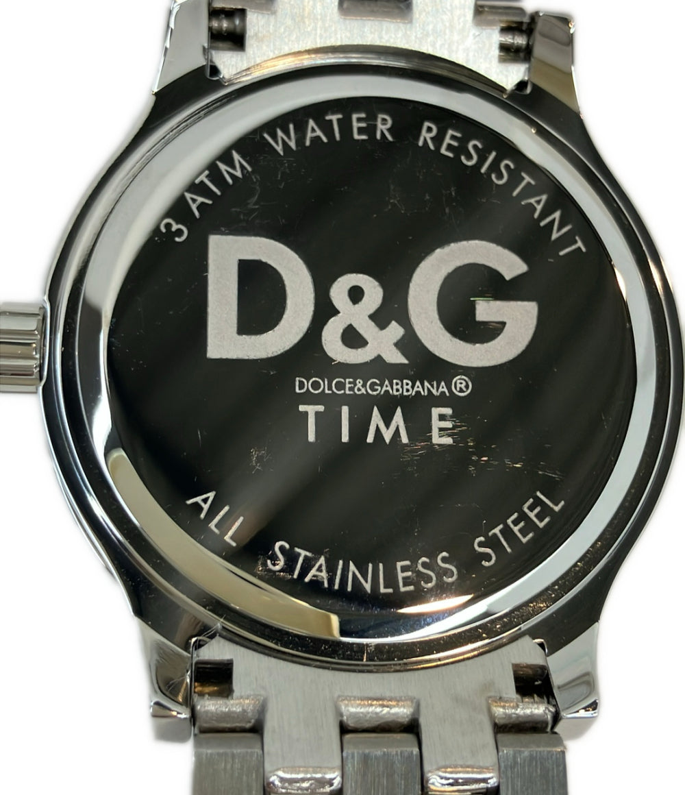 美品 D&G 腕時計 プライムタイム クオーツ DW0144 レディース メンズ ディーアンドジー