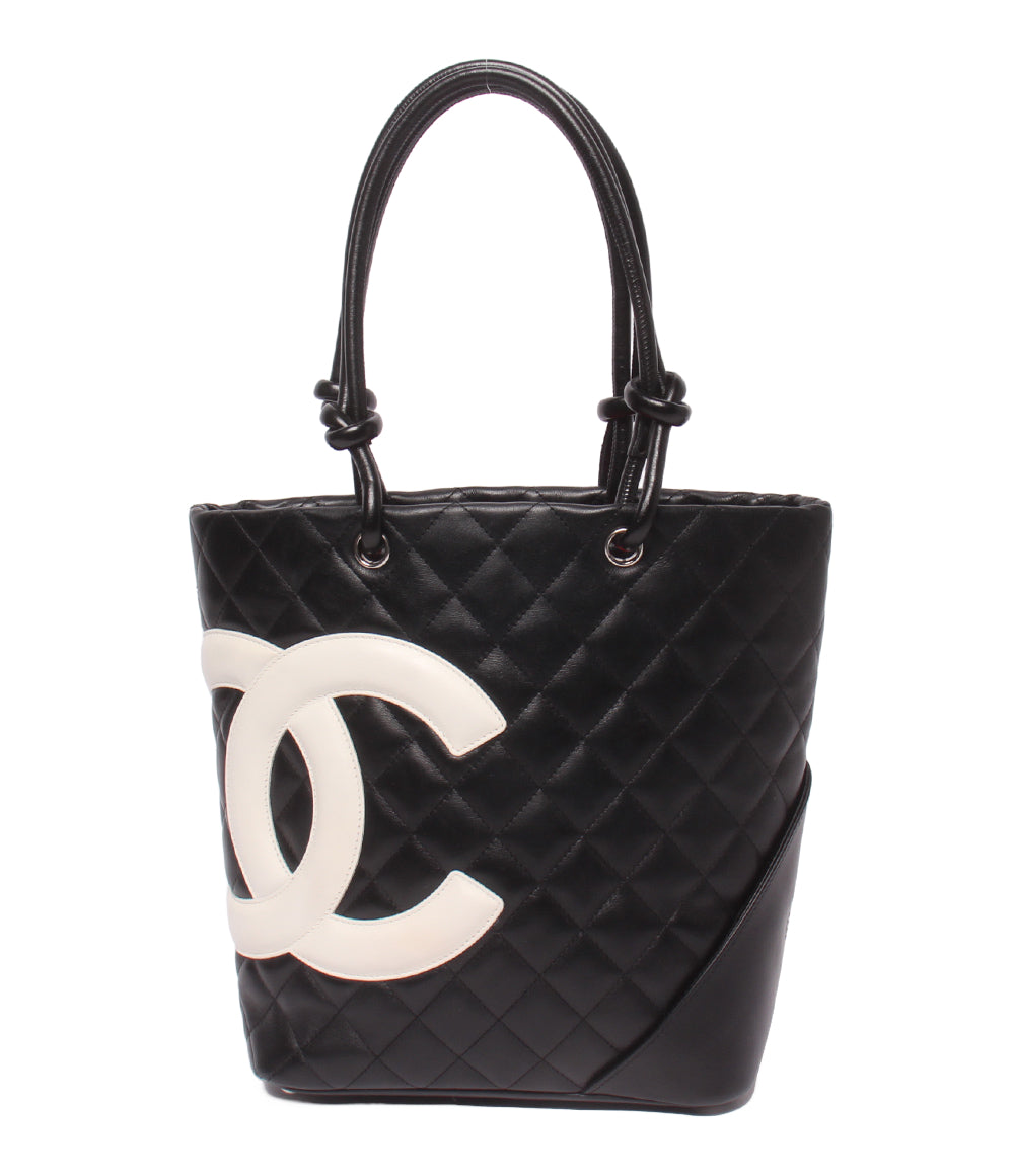 CHANEL トートバッグ シルバー金具 8番台 カンボンライン レディース シャネル