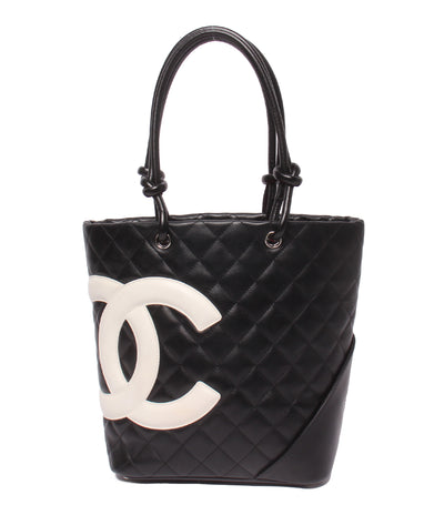 CHANEL トートバッグ シルバー金具 8番台 カンボンライン レディース シャネル