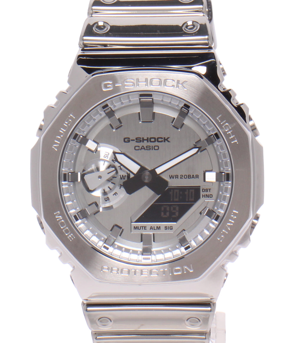CASIO 腕時計 G-SHOCK クオーツ シルバー GM-2100YM-8AJF メンズ カシオ