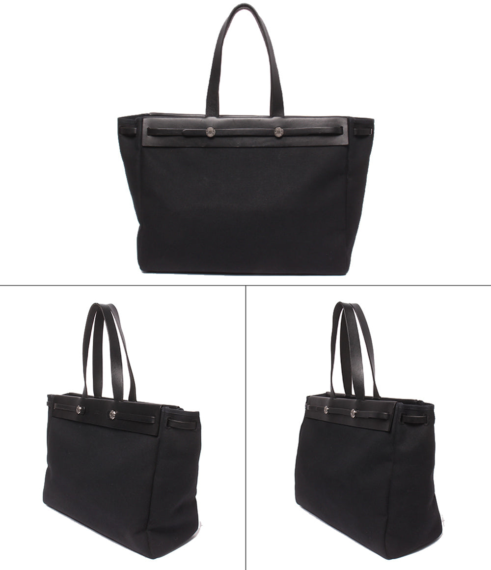 HERMES トートバッグ ショルダーバッグ 肩掛け シルバー金具 □F刻印 エールバッグ カバス MM レディース エルメス