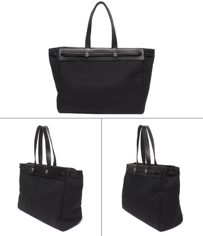 HERMES トートバッグ ショルダーバッグ 肩掛け シルバー金具 □F刻印 エールバッグ カバス MM レディース エルメス
