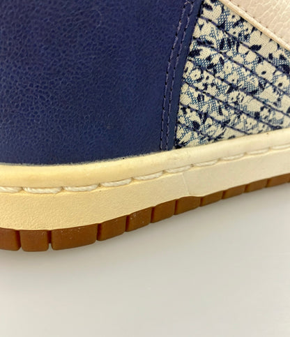 NIKE ハイカットスニーカー インヒール × リバティ ロンドン W DUNK SKY HI LIB QS 529040-400 レディース SIZE 23.5 (M) ナイキ