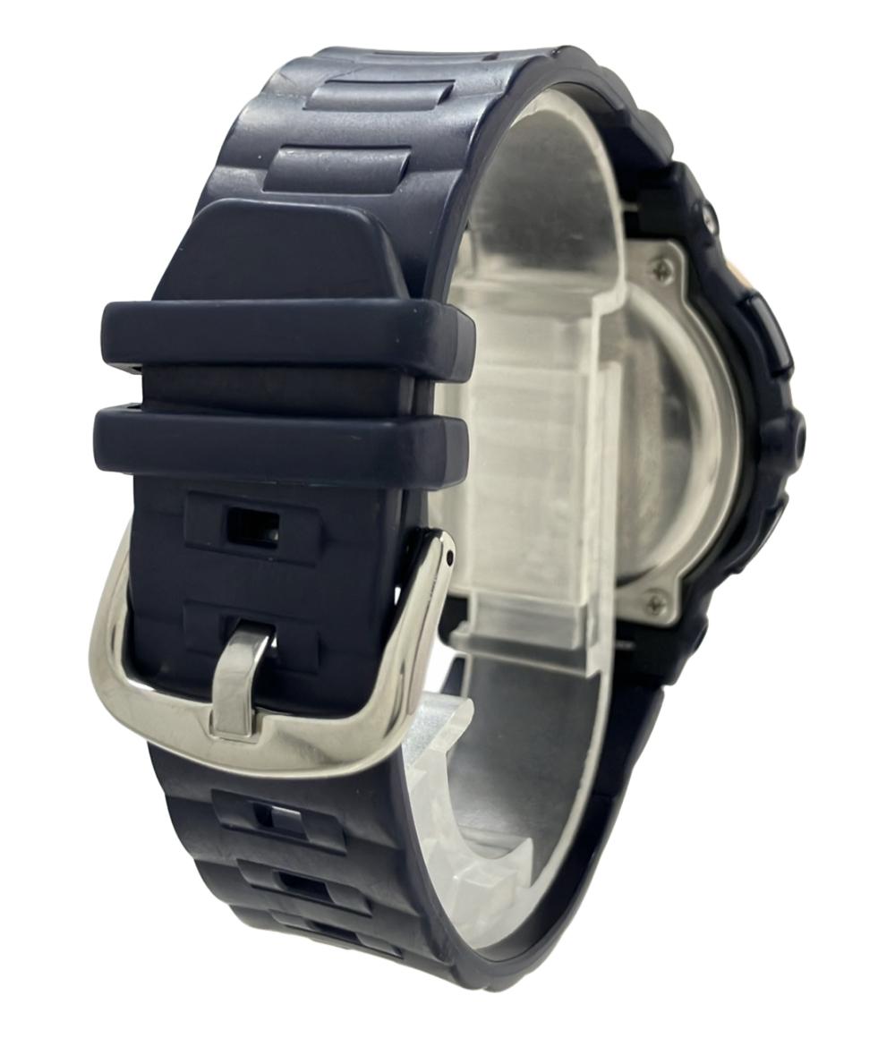 カシオ 腕時計 BABY-G クオーツ ネイビー BGA-150PG レディース CASIO