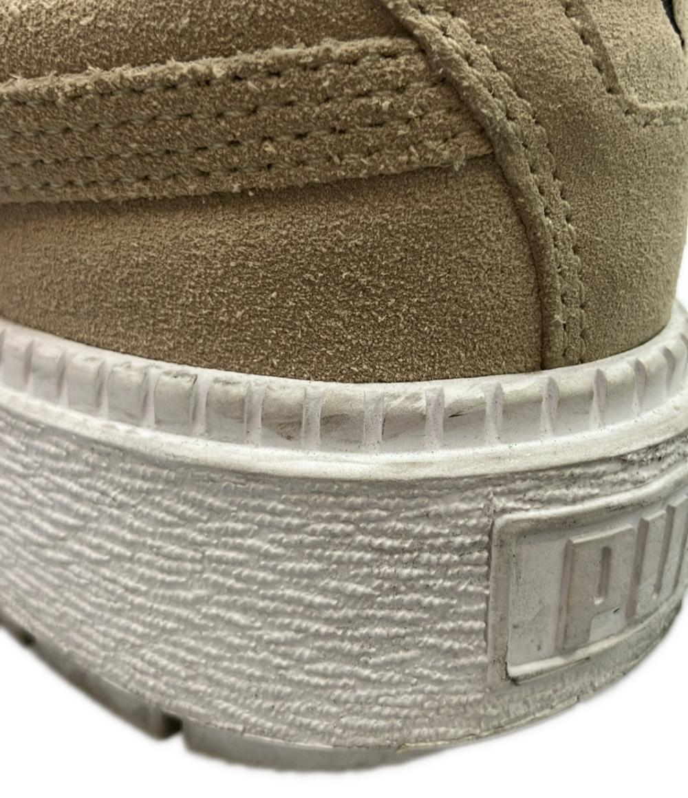 PUMA ローカット厚底スニーカー プラットフォーム トレース バックル 367451-02 レディース SIZE 24.5 (L) プーマ