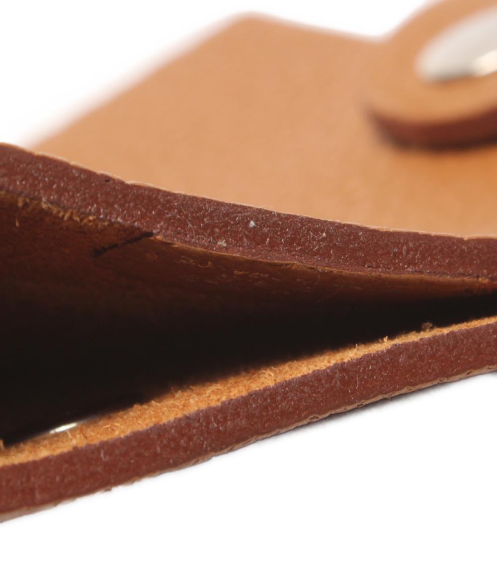 美品 HERMES ノートカバー □M刻印 シルバー金具 ユリス ミニ レディース メンズ エルメス