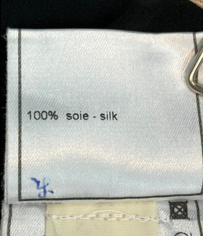 CHANEL フリルスカート ラッフル 3段ティアード CCマーク シルク100%  00SS P15489V02158 レディース SIZE 38 (M) シャネル