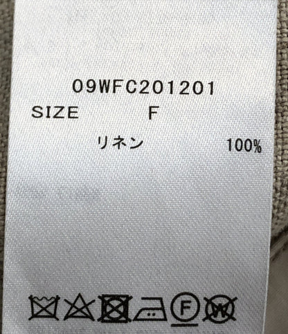 リネンシャツワンピース      レディース SIZE F (M) Mila Owen