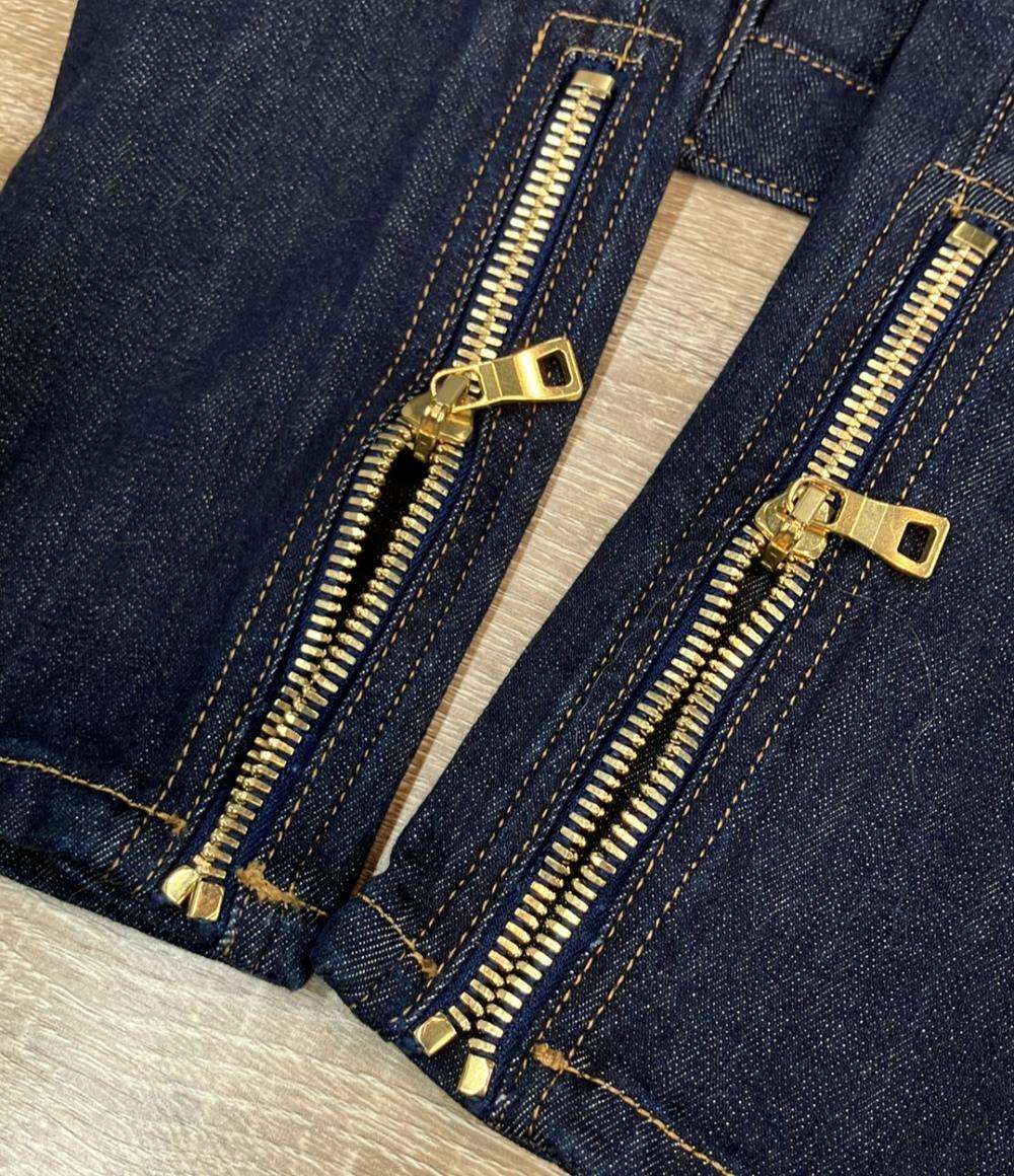 美品 バルマン デニムパンツ レディース SIZE 34 (S) BALMAIN