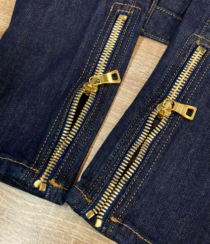 美品 バルマン デニムパンツ レディース SIZE 34 (S) BALMAIN