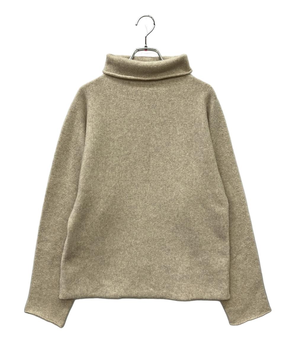 美品 ISSEY MIYAKE 長袖ニット タートルネック IM03KN264 レディース