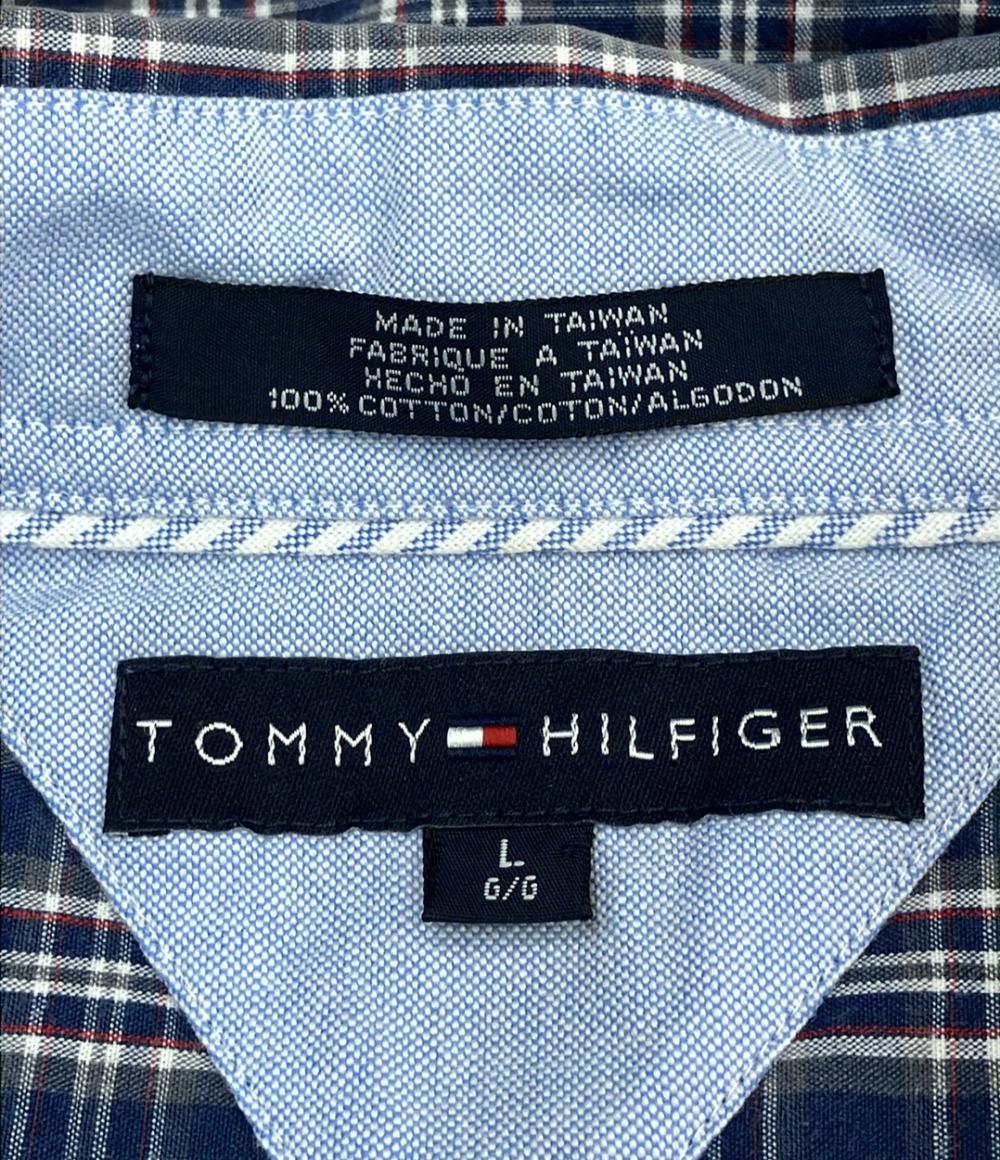 トミーヒルフィガー チェック柄長袖シャツ メンズ SIZE L (L) TOMMY HILFIGER