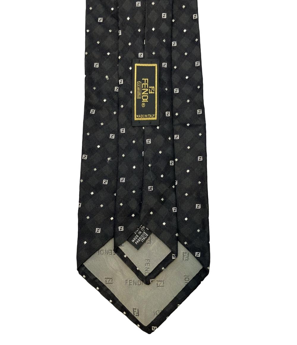 フェンディ ネクタイ シルク100% メンズ FENDI