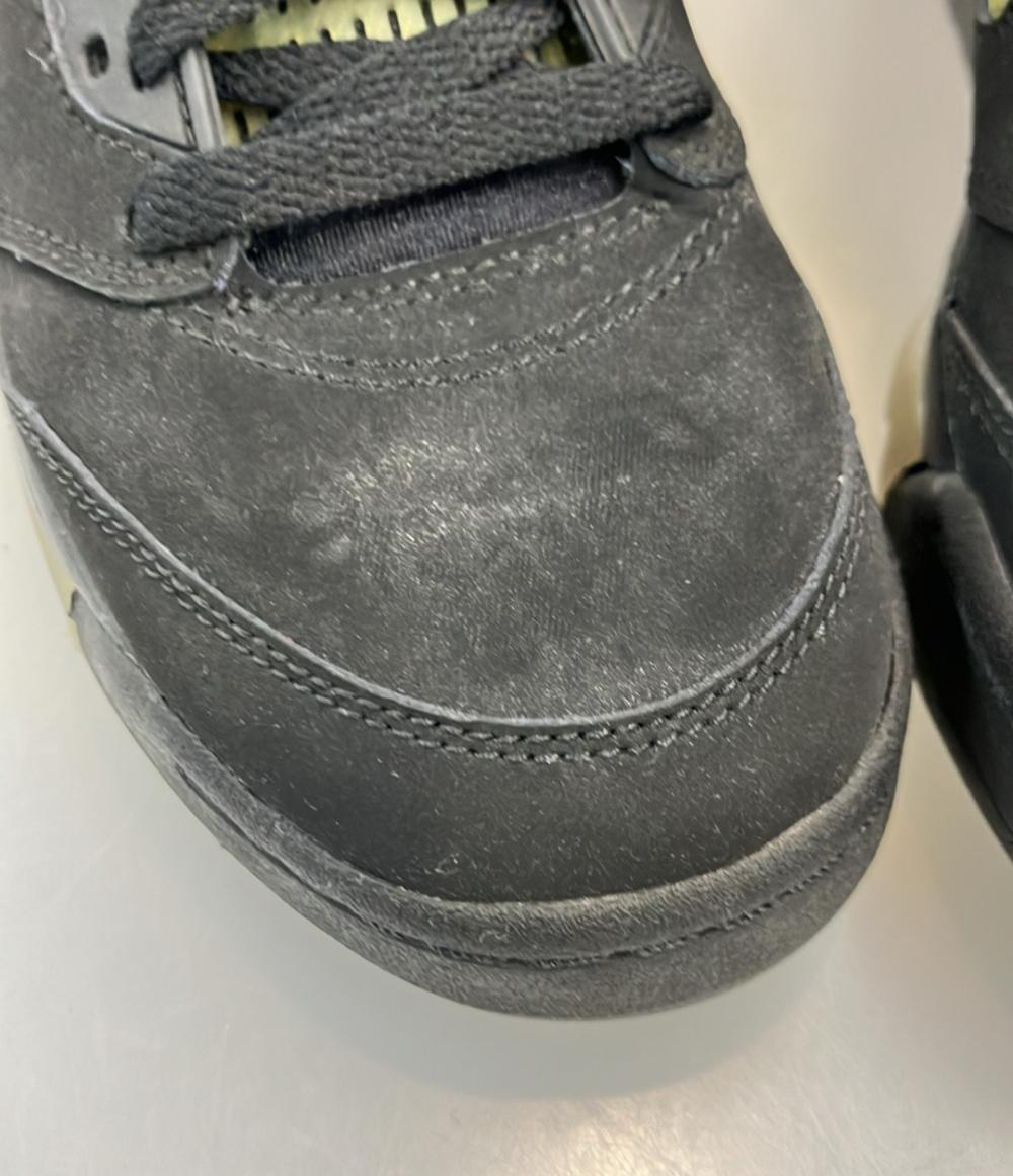 NIKE ミドルカットスニーカー GIRLS AIR JORDAN 5 RETRO OG BG 845036-003 キッズ SIZE 23.0 (M) ナイキ