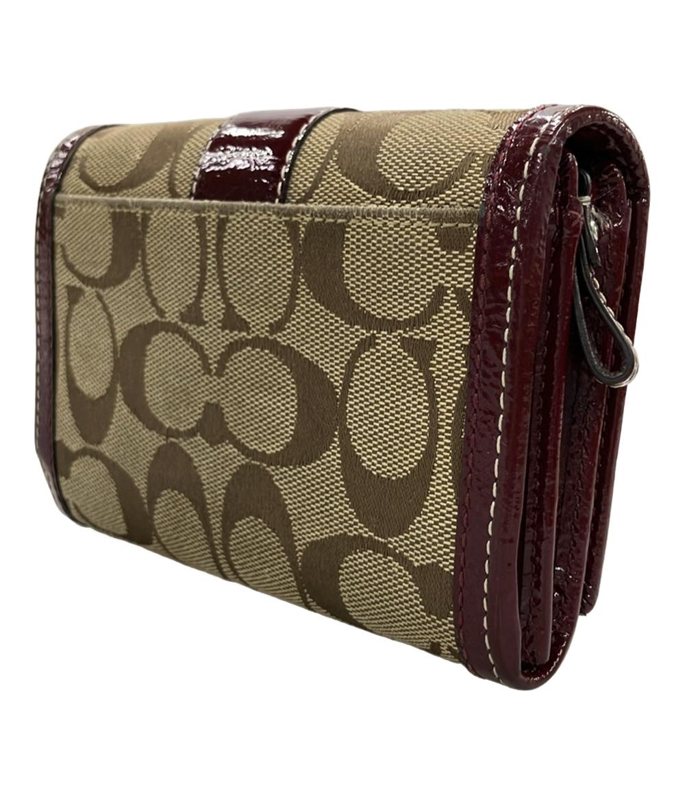 コーチ 二つ折り財布 シグネチャー レディース COACH