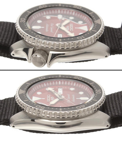 SEIKO 腕時計 QUEEN ブライアン・メイ レッド・スペシャルモデル 5 スポーツ 自動巻き レッド 4R36-08H0（SBSA073） メンズ セイコー