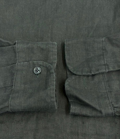 Nigel Cabourn 長袖 リネンシャツ メンズ SIZE 50 ナイジェルケーボン