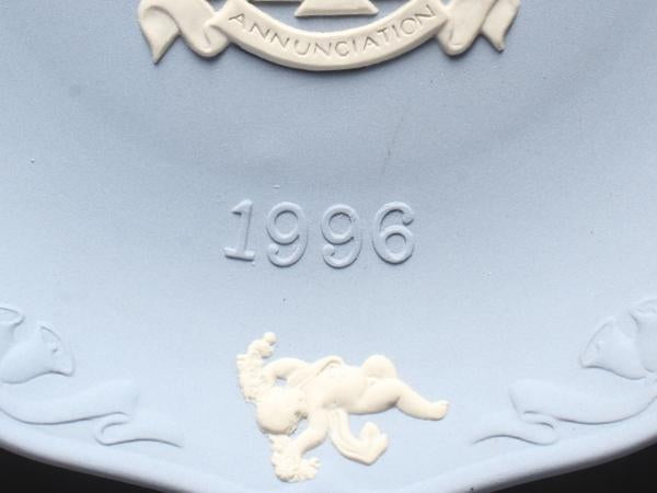 WEDGWOOD イヤープレート クリスマス 飾り皿 19cm 1996 ジャスパー ウェッジウッド