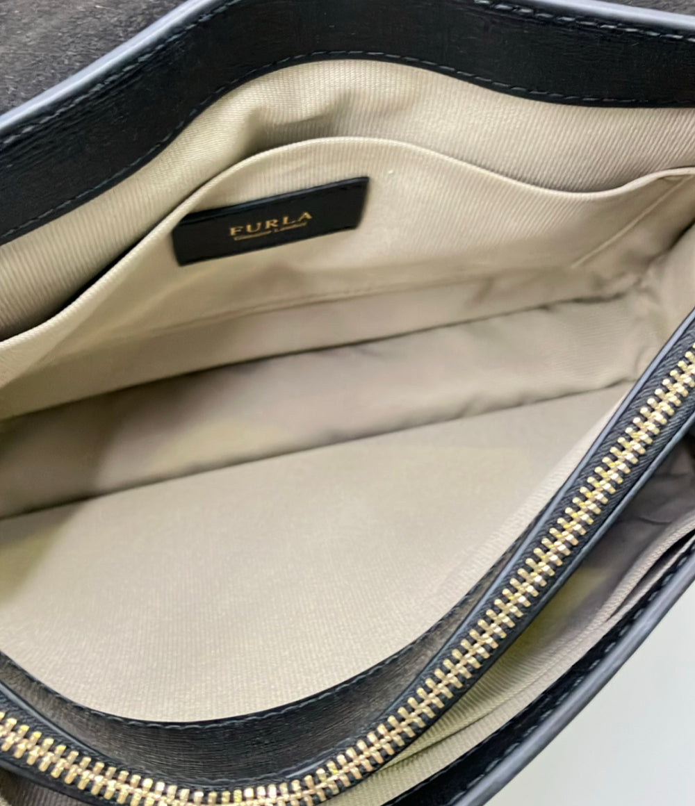 美品 FURLA 2way ハンドバッグ ショルダーバッグ 斜め掛け レディース フルラ