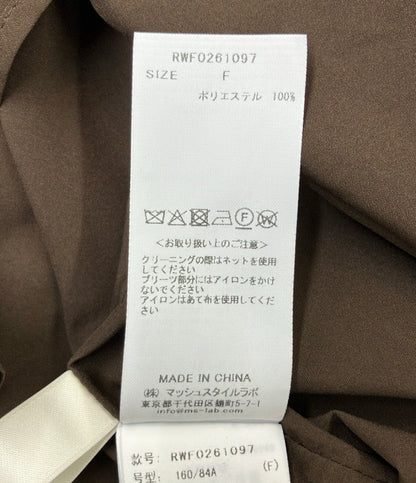 FUR FUR ノースリーブワンピース RWF0261097 レディース SIZE F ファーファー
