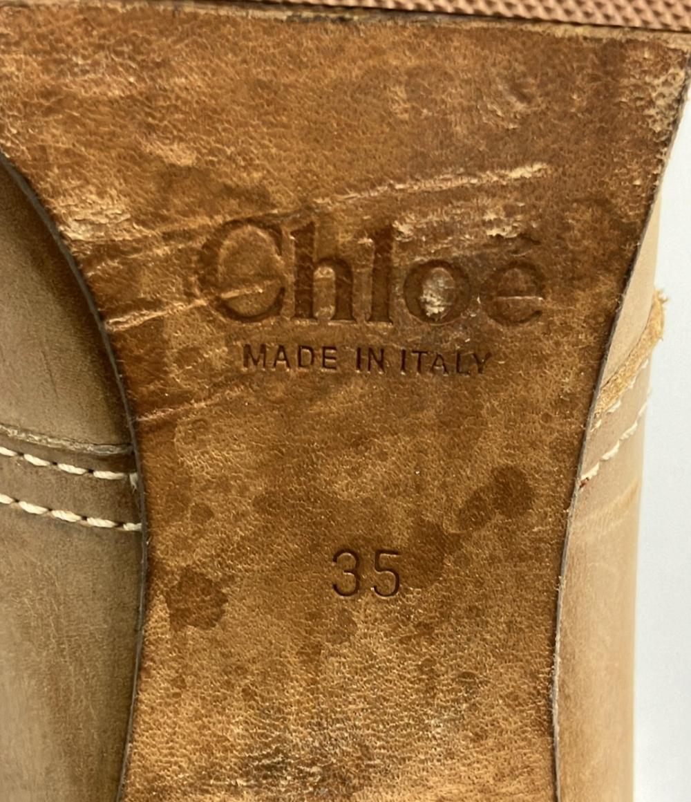 訳あり クロエ ショートブーツ レディース SIZE 35 (XS) Chloe