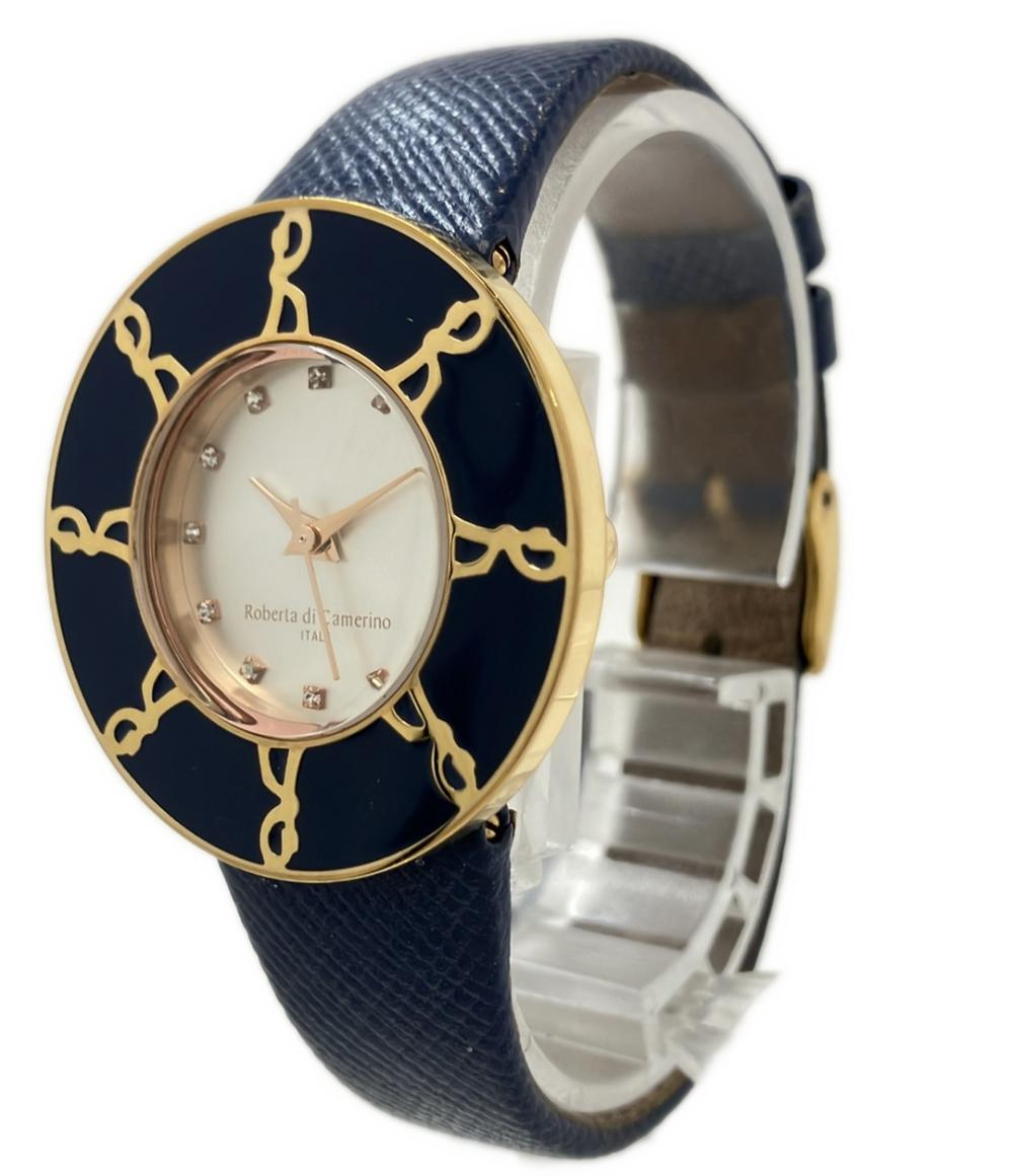 ③-174  602　腕時計 クオーツ シルバー RC-7743 レディース Roberta di Camerino