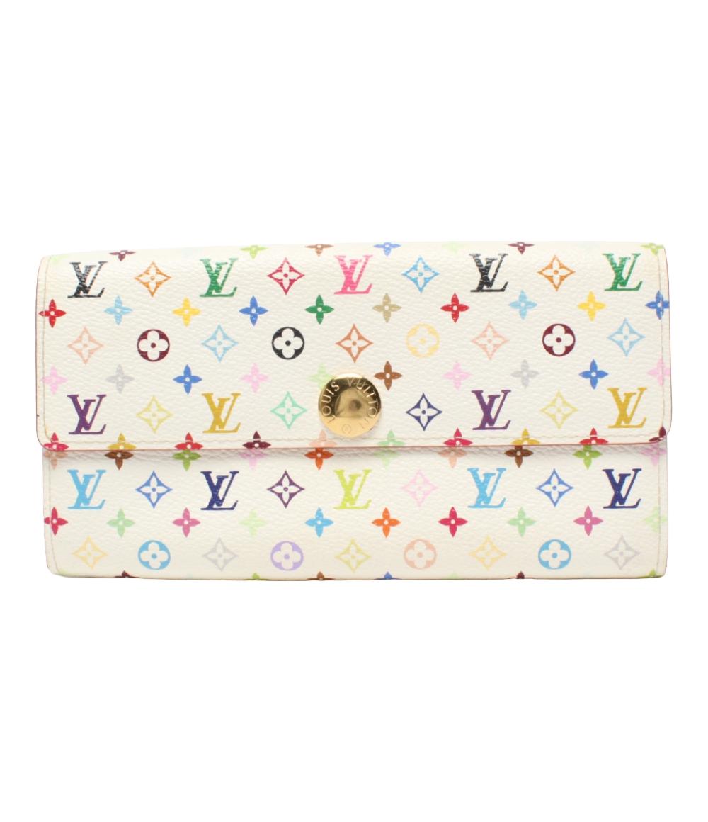 Louis Vuitton 長財布 マルチカラー ポシェット ポルトモネクレディ M60004 レディース メンズ ルイヴィトン