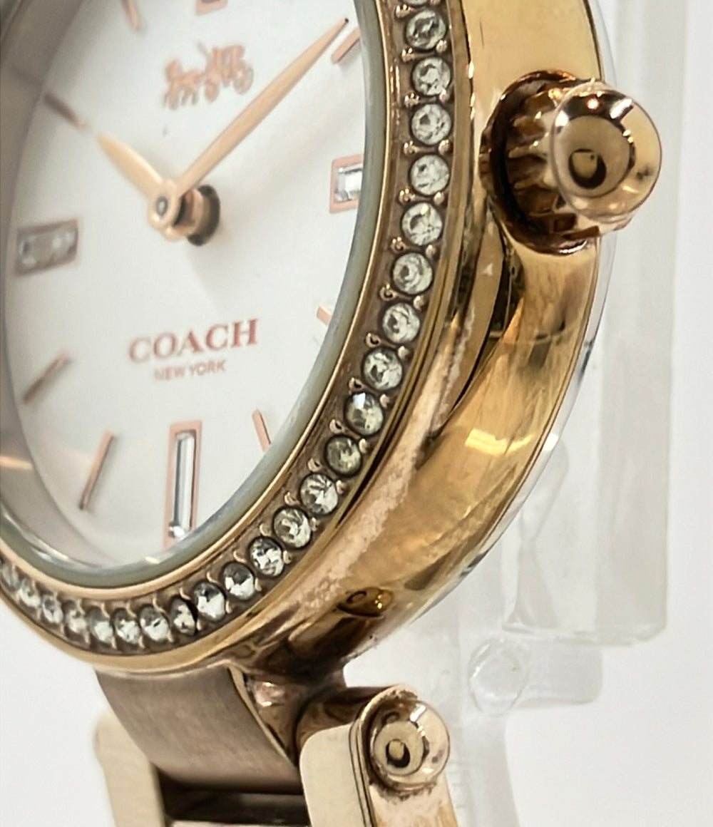 COACH 腕時計 クオーツ シルバー CA.123.7.34.1570S レディース コーチ