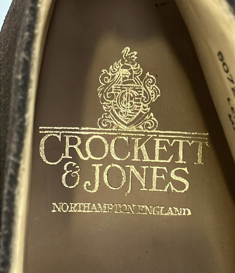 美品 CROCKETT&JONES デザートブーツ ショートブーツ TETBURY 5072-3095-26 メンズ SIZE 6 (24.5cm) クロケットアンドジョーンズ